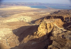 Aerial view of Masada. Courtesy of the Israel Ministry of Tourism: www.goisrael.com.