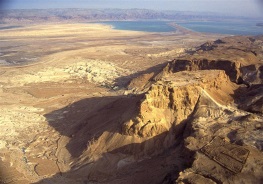 Aerial view of Masada. Courtesy of the Israel Tourism Ministry, www.goisrael.com