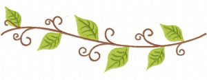 Leafy-Vine-Stitched-8-Inch